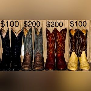 VINTAGE TONY LAMA BOOTS